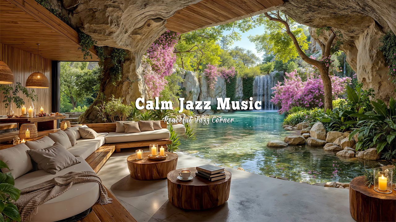 Calm Jazz Music On Spring Morning | Warm Jazz Melodies With Nature Sounds To Unwind