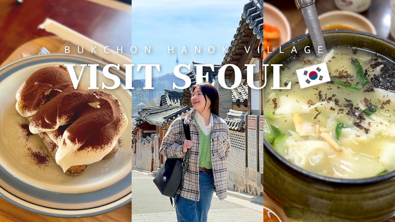 SPOT DI SEOUL YANG TRADISIONAL BANGET! MORNING WALK & COFFEE KE BUKCHON HANOK VILLAGE! | AMELICANO