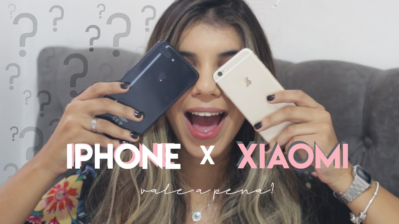 SAI DO IPHONE PARA XIAOMI -   XIAOMI MI8 LITE!  VALE A PENA?| Alana Alvarenga