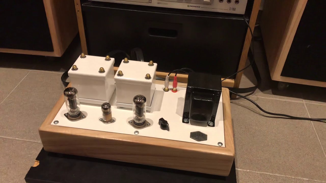 Tube amplifier Single ended 6v6