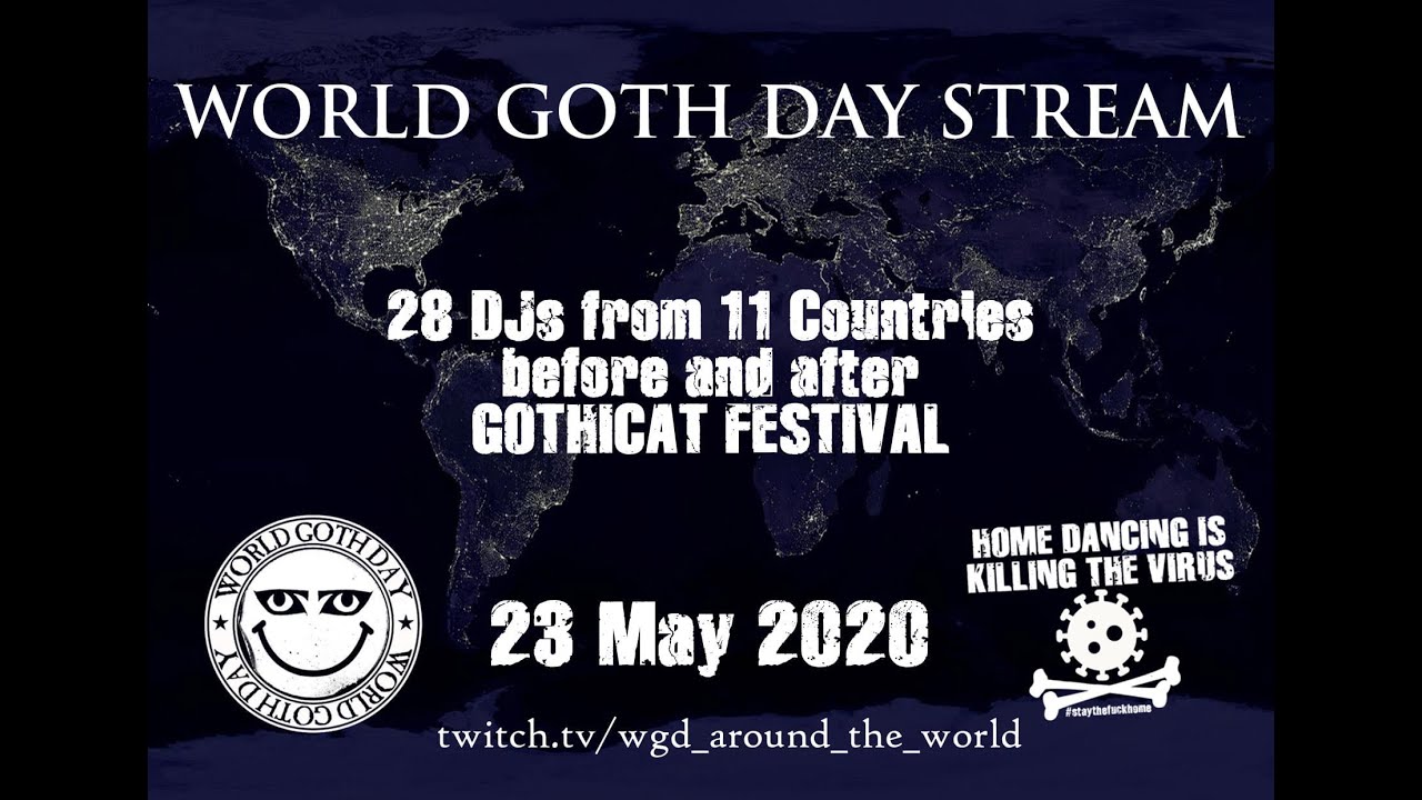 DJ Dragnet - World Goth Day Stream (23-05-2020)