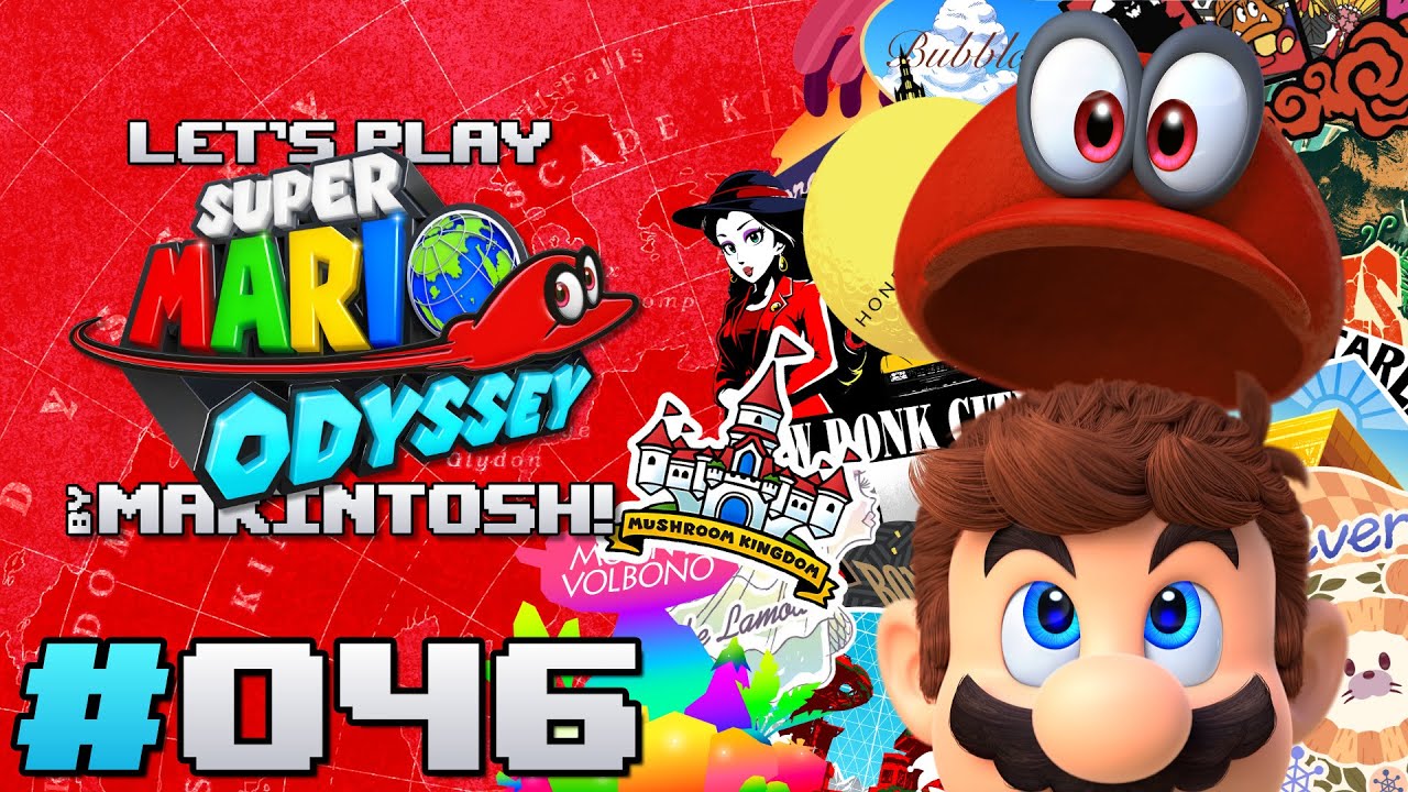 Let's Play Super Mario Odyssey, part 046 - Tropikalny Raj czy Nigdy niezasypiające Miasto 🤔?
