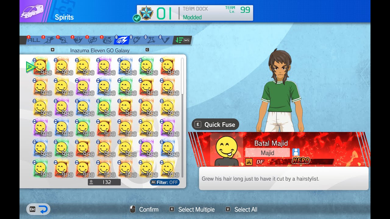 Inazuma Eleven Victory Road - Modded MEGA - Items, Characters, Currency #inazumaelevenvictoryroad
