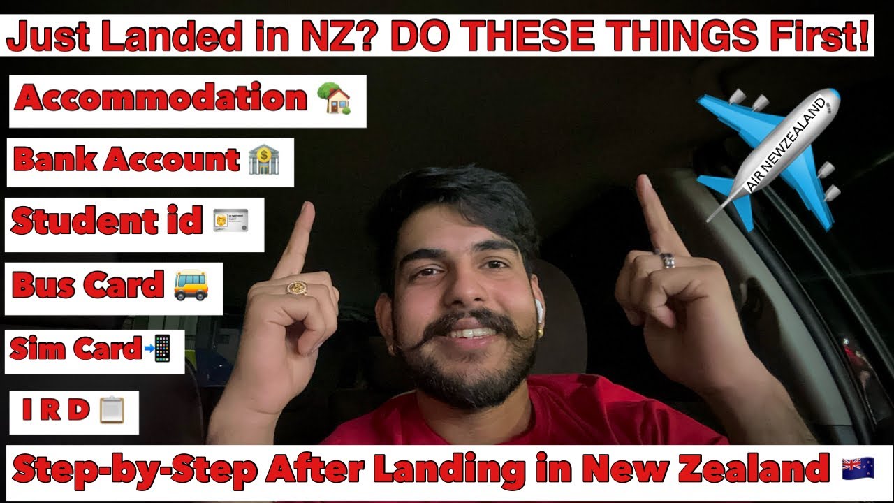 Top 5 Things to Do After Landing in NZ🇳🇿 || MOST IMPORTANT FOR NEW COMMERS |#studentvisa #newzealand