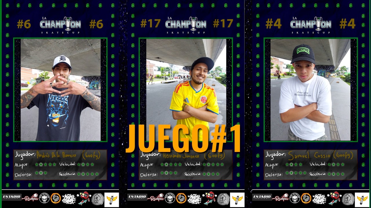 LA CHAMPION SKATE CUP | Juego #1 Primera Ronda: DELITO vs COSSIO vs NANDO | COPA LA 80 - 2026