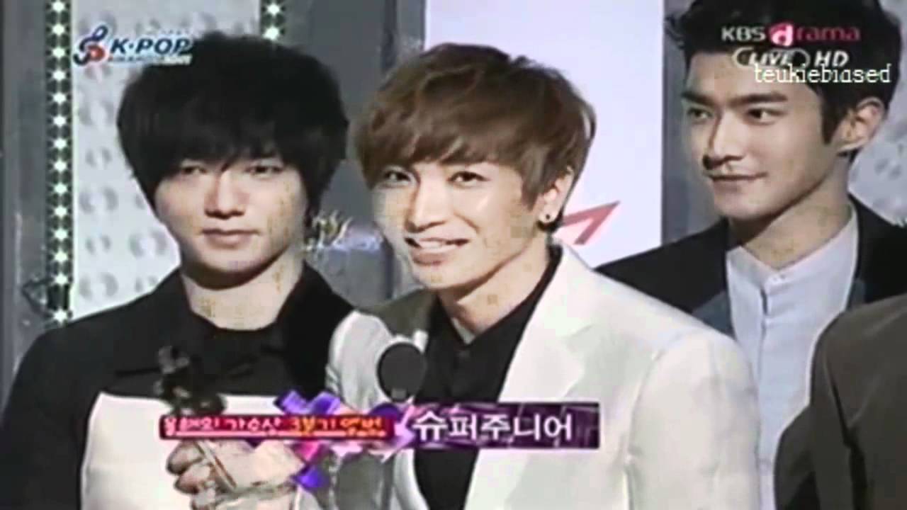 120222 GaonChartAwards- Album of the year {Super Junior}
