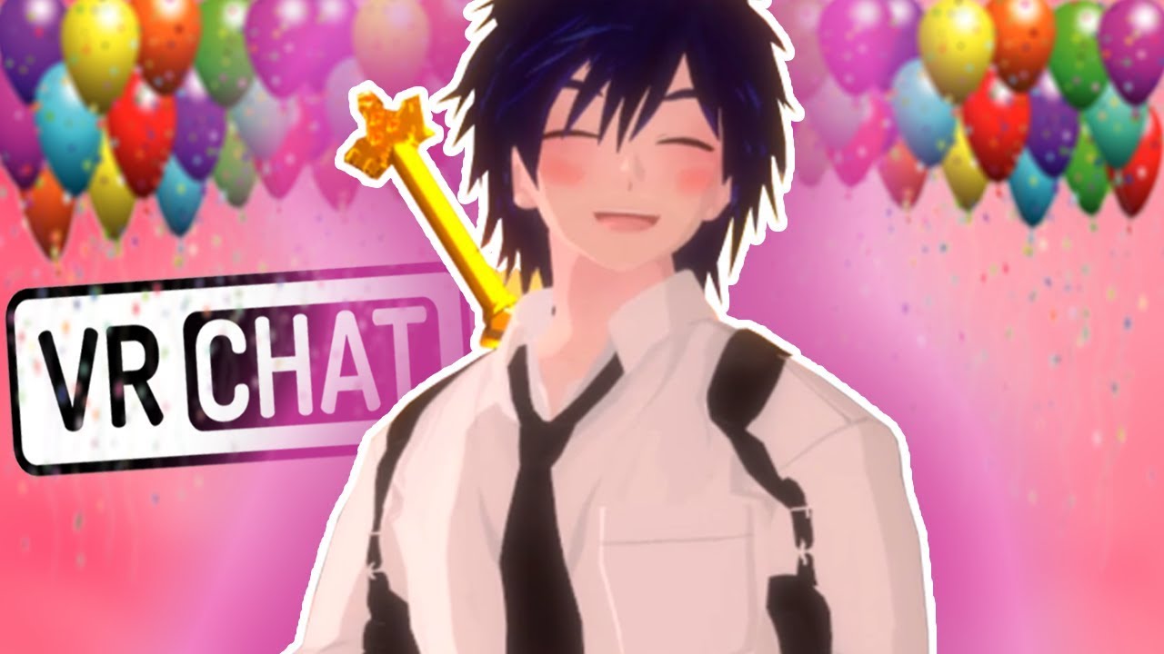 FIZEMOS UMA FESTA DE ANIVERSÁRIO PARA ELE NO VRCHAT