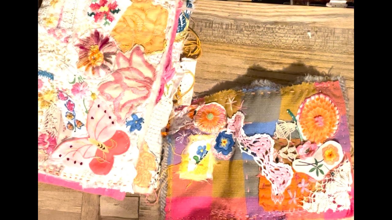 Kate can't Stop Slow Stitching | Pouch and Needle Book