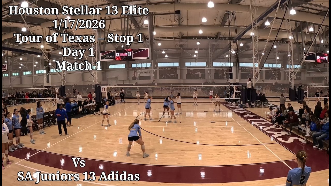 2026 Tour of Texas Stop 1 - 1/17/26 - Match 3 - H Stellar 13 Elite vs SA Juniors 13 Adidas