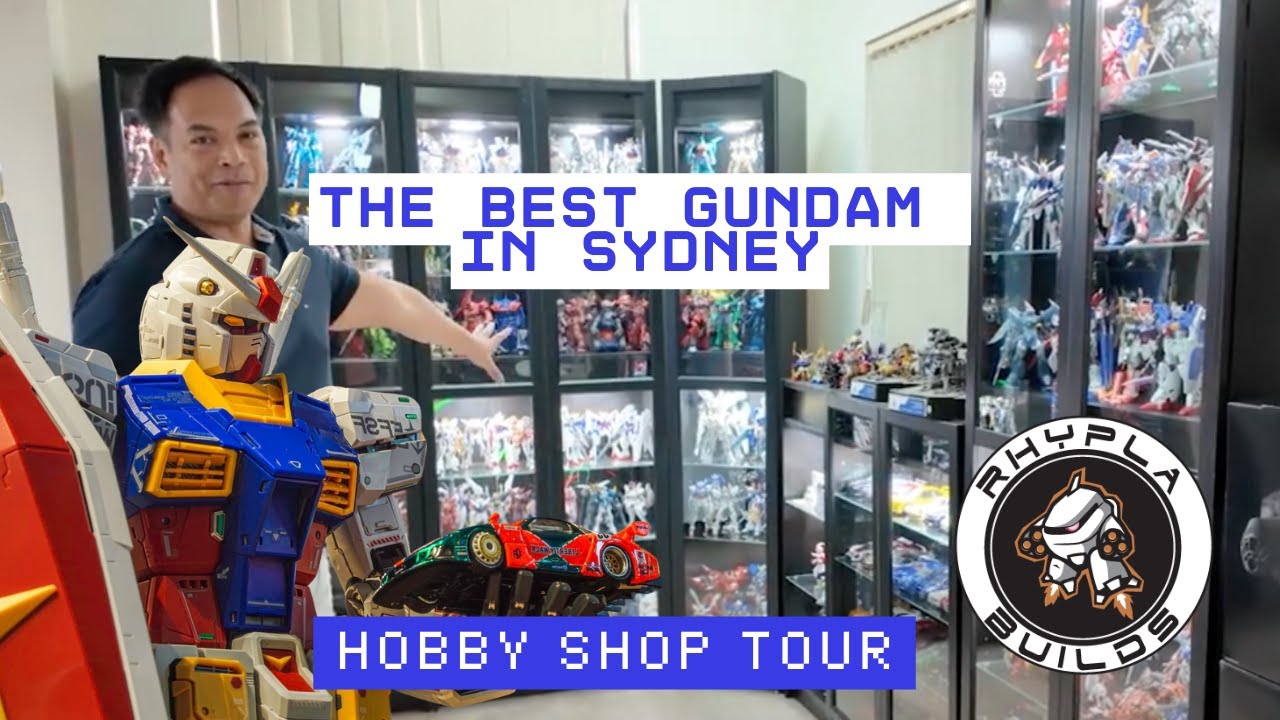 THE BEST GUNDAM STORE IN SYDNEY AUSTRALIA ( RhyPla Builds )