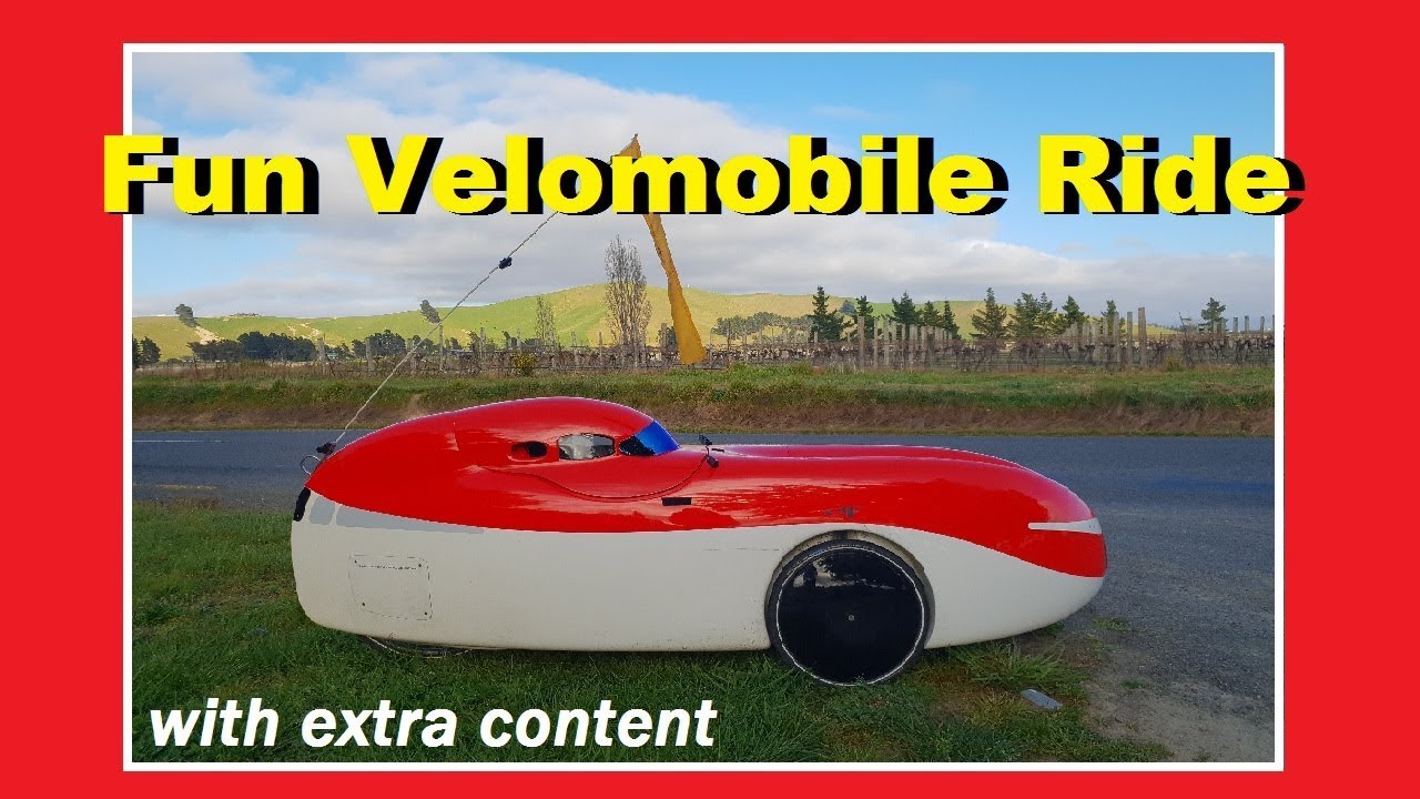 Fun Long Velomobile Ride through Marlborough, New Zealand, including race in Seddon and Parent Expo