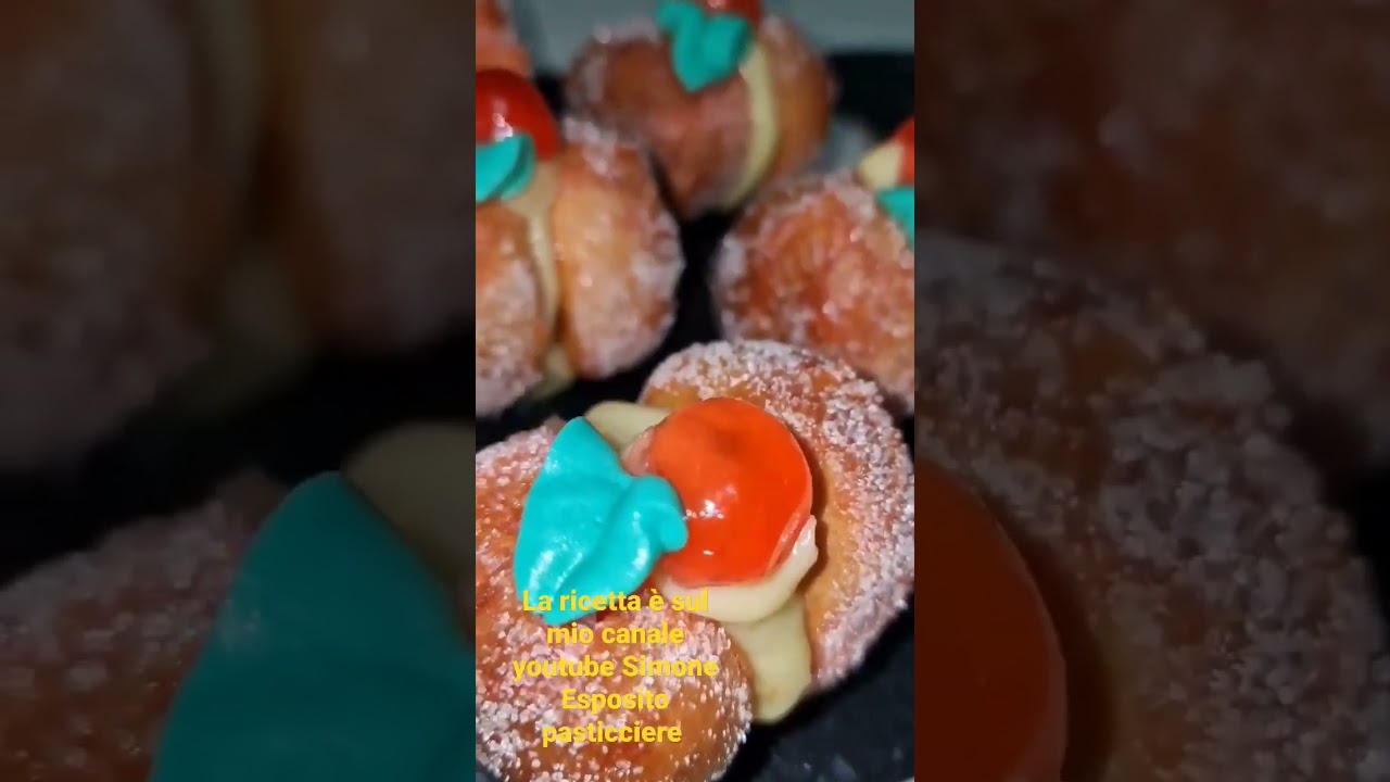 pesche dolci fatte in casa la ricetta la trovate sul mio canale youtube Simone Esposito pasticciere