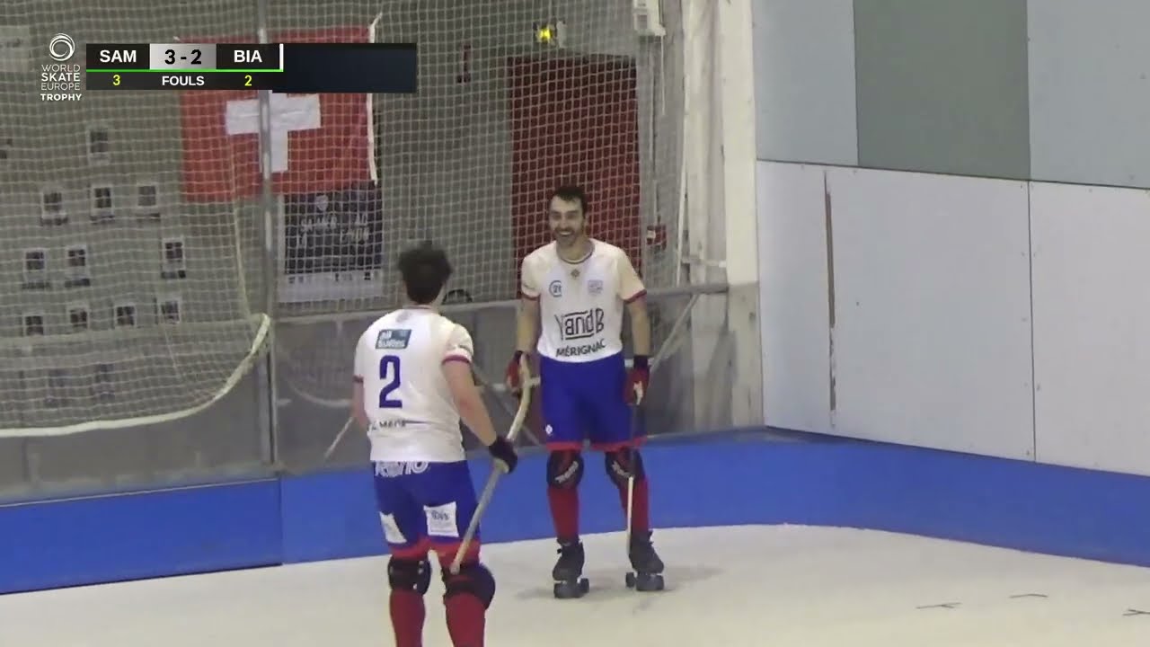 HIGHLIGHTS - Rink Hockey - WSE Trophy - SA M&eacute;rignac (FRA) x RC Biasca (SWI)