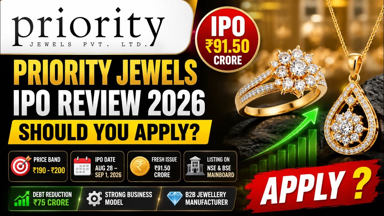 IPO Priority Jewels: ПОДАВАТЬСЯ или ИЗБЕГАТЬ? | GMP, оценка и финансовые показатели