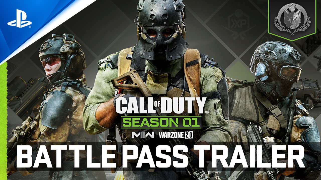 Call of Duty: Modern Warfare II & Warzone 2.0 - Season 01 Battle Pass Trailer | PS5 & PS4 Games