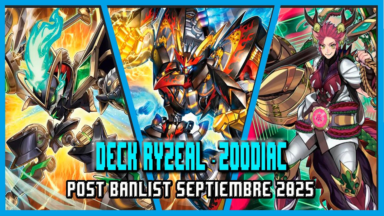 Deck Ryzeal / Zoodiac (Septiembre 2025)  Replays and Decklist |EdoPro| #yugioh #edopro