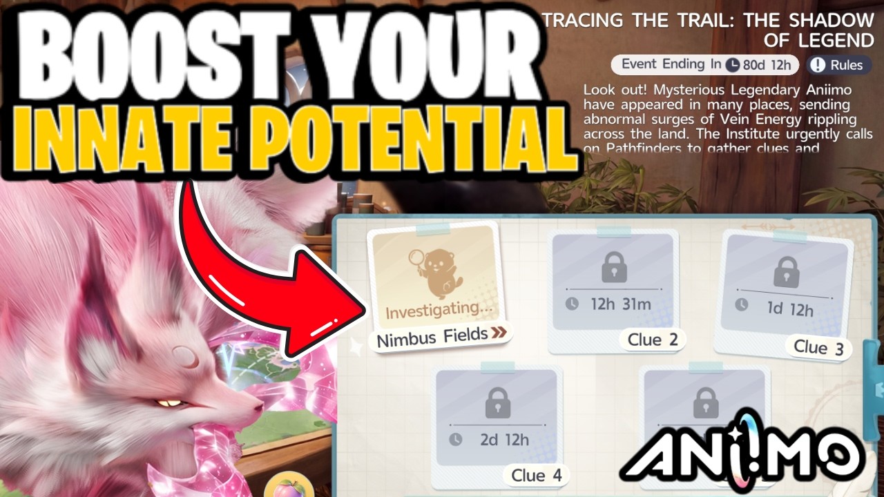 DON&rsquo;T IGNORE This NEW Event! Upgrade Your ANIIMO&rsquo;s Innate Potential | Tracing the Trail