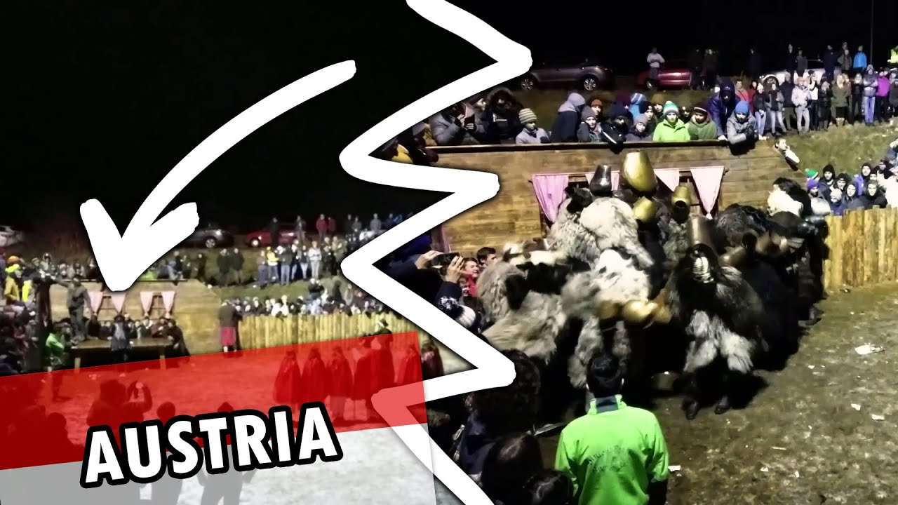 We fought with Krampus in Austria