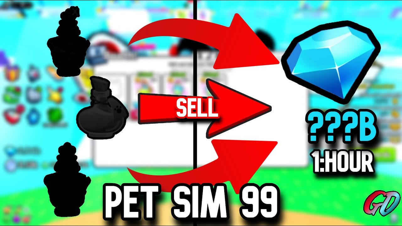 BEST Way To Get BILLIONS Of Diamonds In Pet Sim 99! (P2W METHOD)