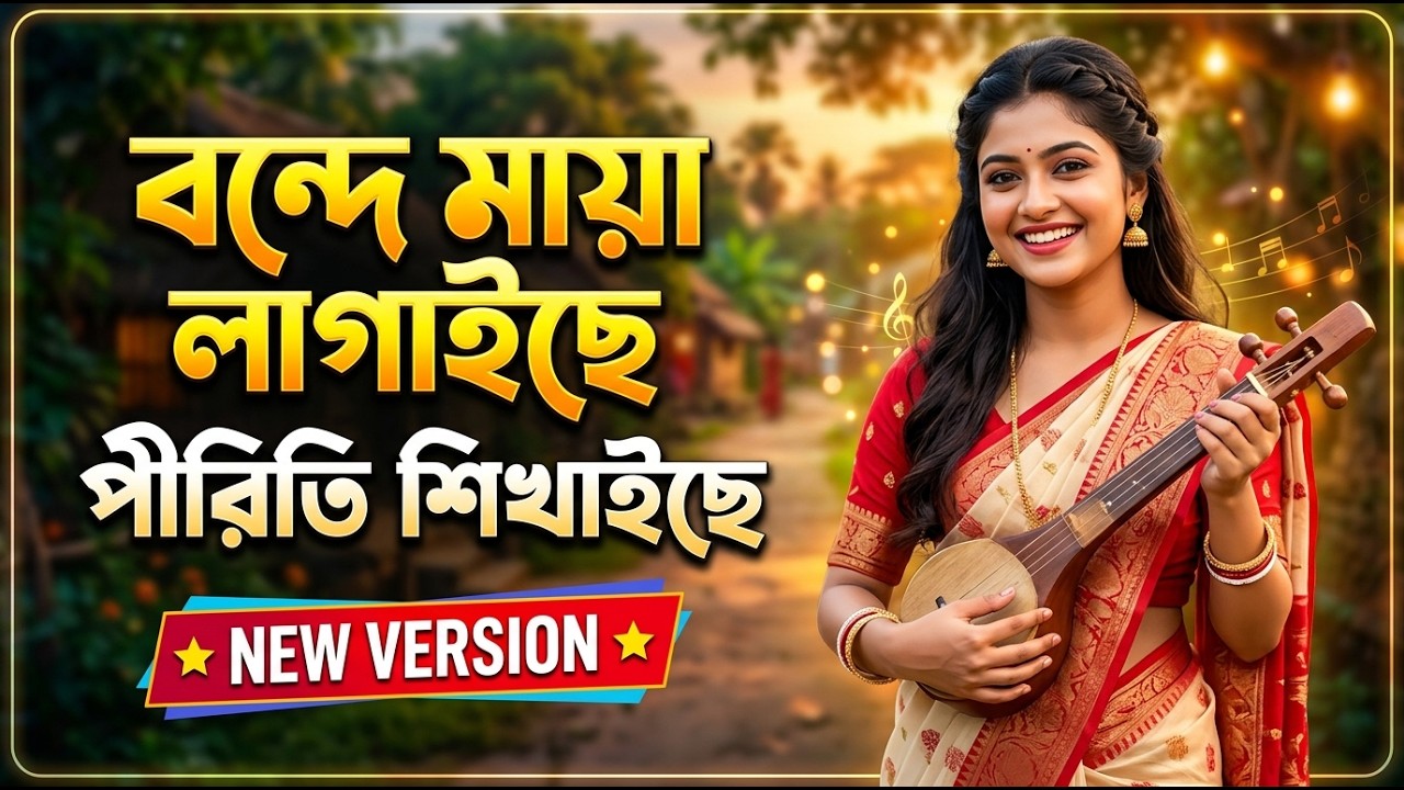 Bonde Maya Lagaise (Bonde Maya Lagaise) | Emotional Bangla Folk Song | AI Version | Mati Sur AI