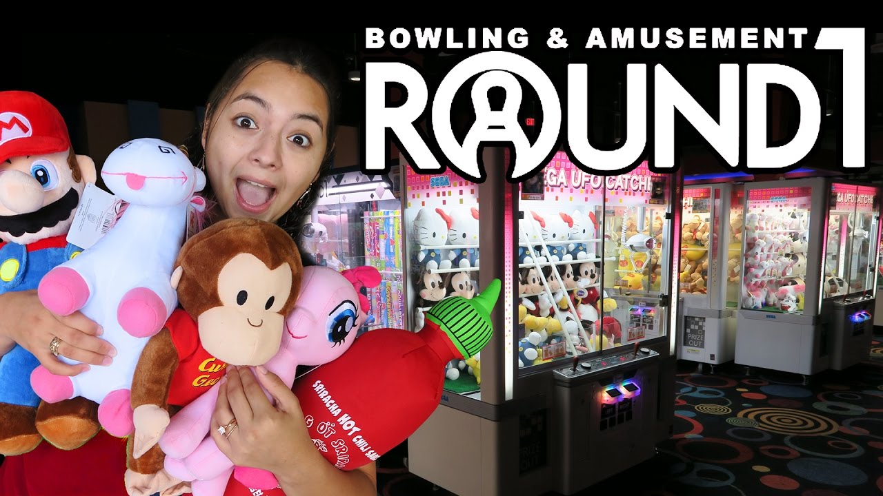 Our first Round 1 Arcade UFO Catcher PRIZE Wins!
