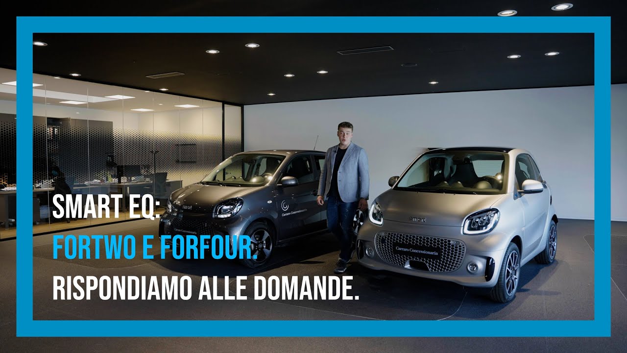 smart EQ: fortwo e forfour 100% elettriche | Rispondiamo alle vostre domande.