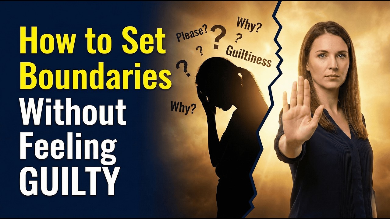 Why You Feel Guilty Setting Boundaries | And How to Stop | The Healing Therapy