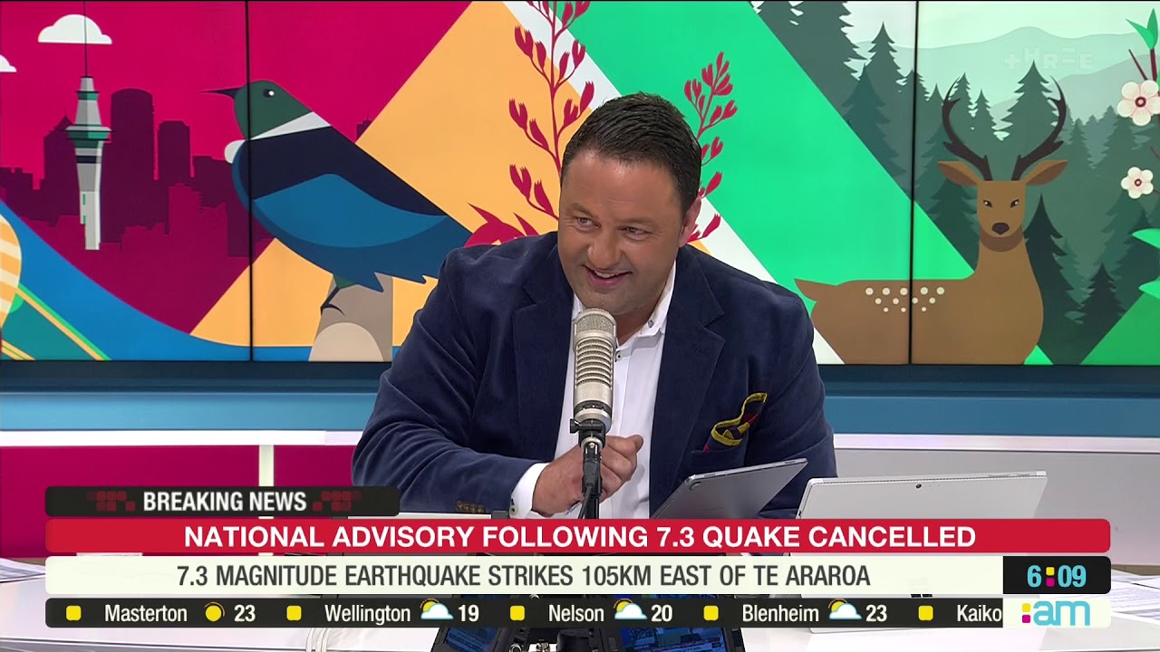 The AM Show - 5/03/2021 Tsunami Warning Coverage (Part 1)