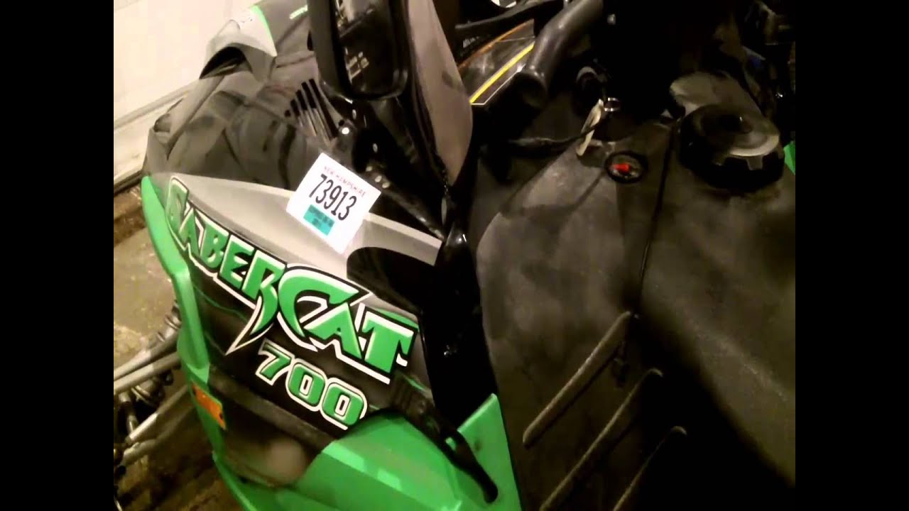 My New 04 Arctic Cat Sabercat 700 EXT