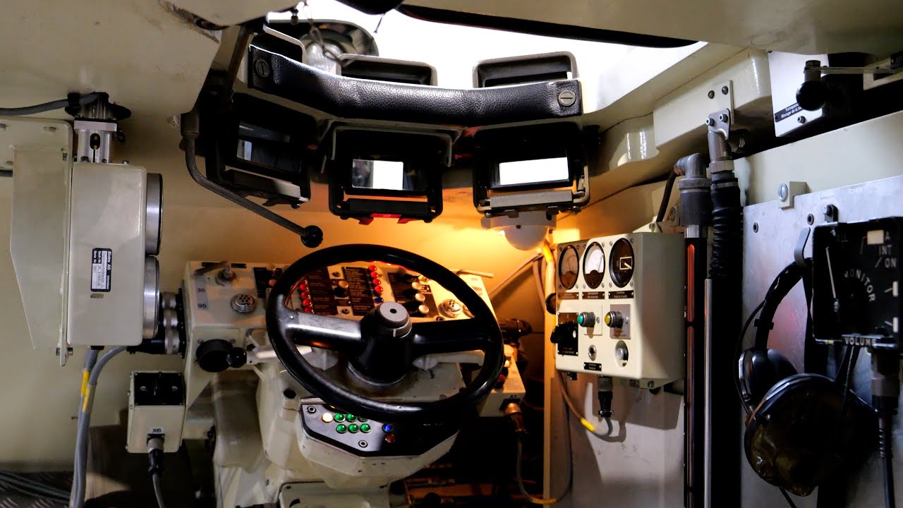 Driving the Panzer 68 simulator
