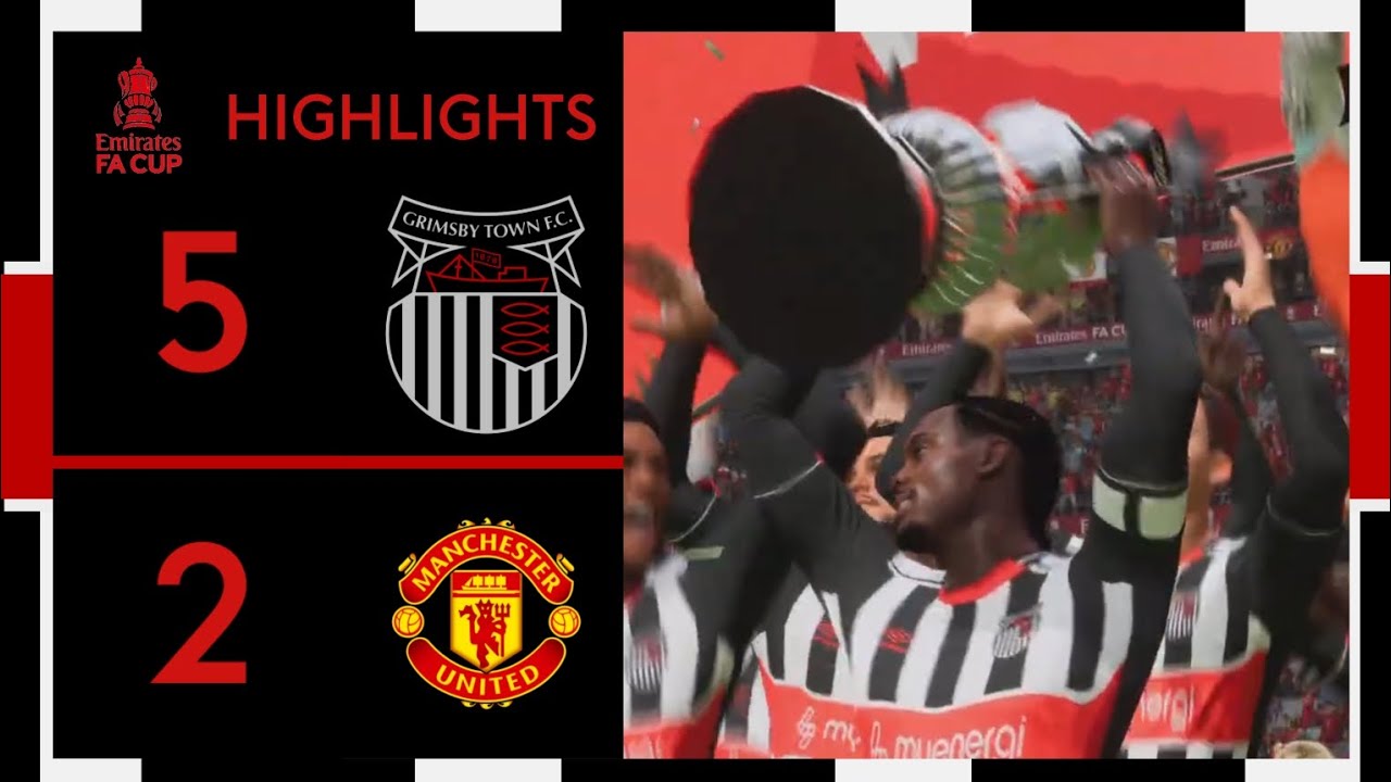FA Cup history as Grimsby THRASH Man United | Grimsby Town 5-2 Manchester United | FA Cup Highlights