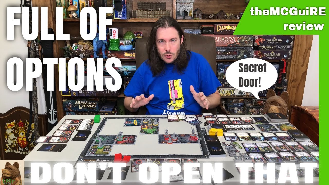 DUNGEON ALLIANCE and CHAMPIONS EXPANSION Board Game Review