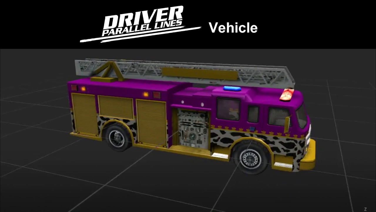 All Driver: Parallel Lines vehicle model view (Part 2/3)