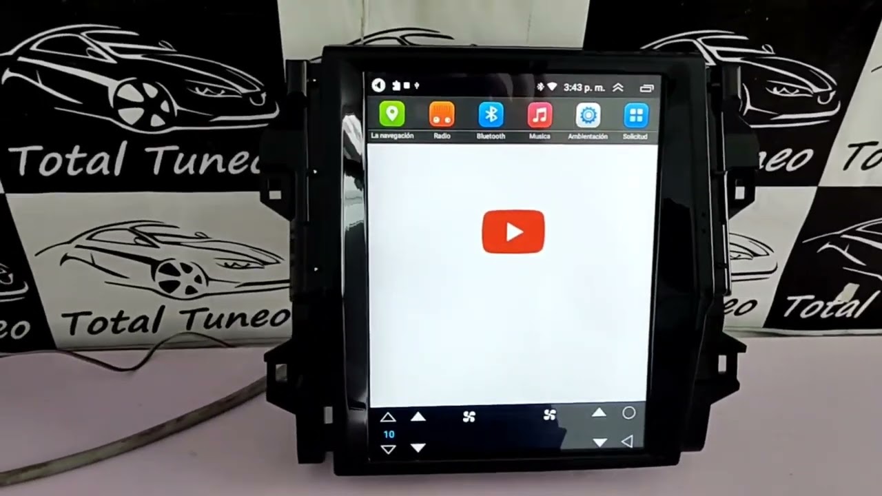 Equipo de sonido 𝐒𝐌𝐀𝐑𝐓 𝐀𝐍𝐃𝐑𝐎𝐈𝐃 𝐓𝐎𝐘𝐎𝐓𝐀 𝐅𝐎𝐑𝐓𝐔𝐍𝐄𝐑  tipo 𝐓𝐄𝐒𝐋𝐀