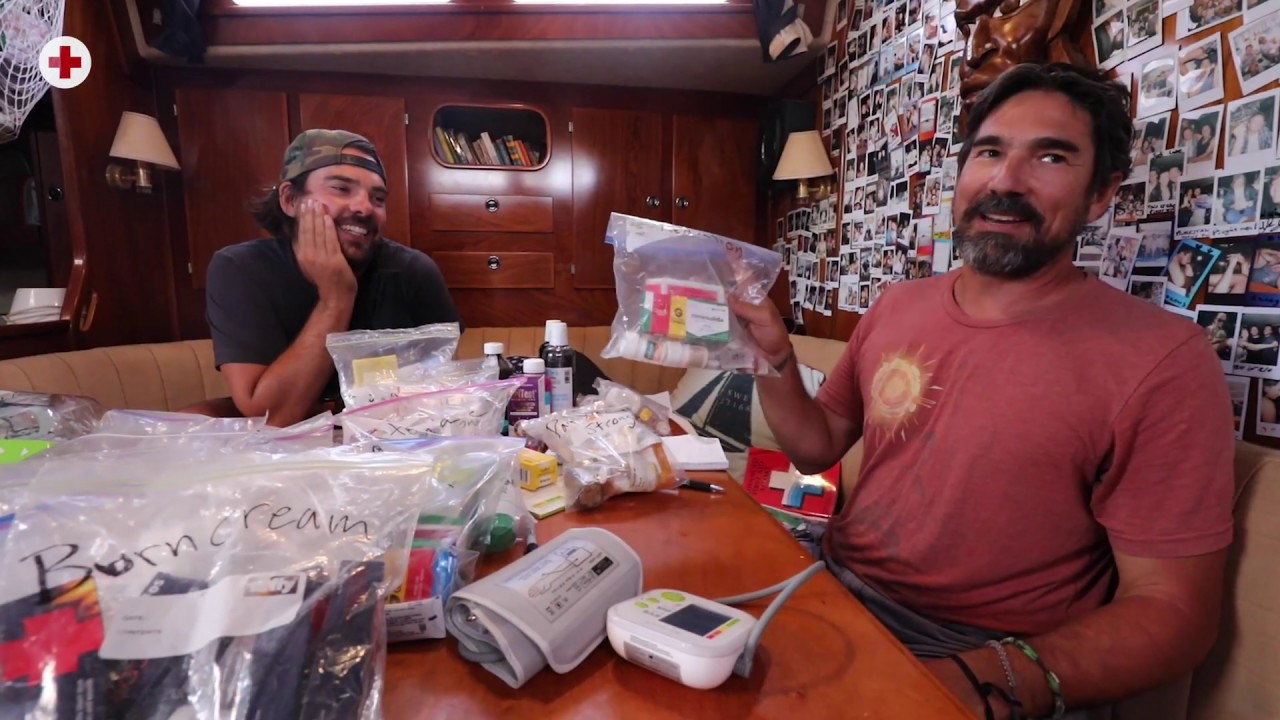 Our OFFSHORE Medical kit!  - SV Delos Safety Series Part 1