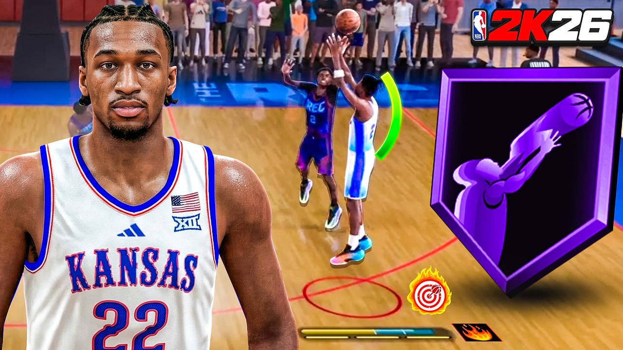 This DARRYN PETERSON BUILD is A SCORING MACHINE on NBA 2K26!