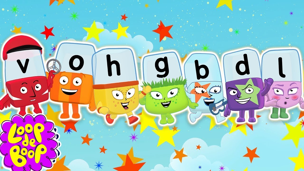 🌈✨ Spectacular Rainbow Spelling! | Learn to Read and Spell | @officialalphablocks