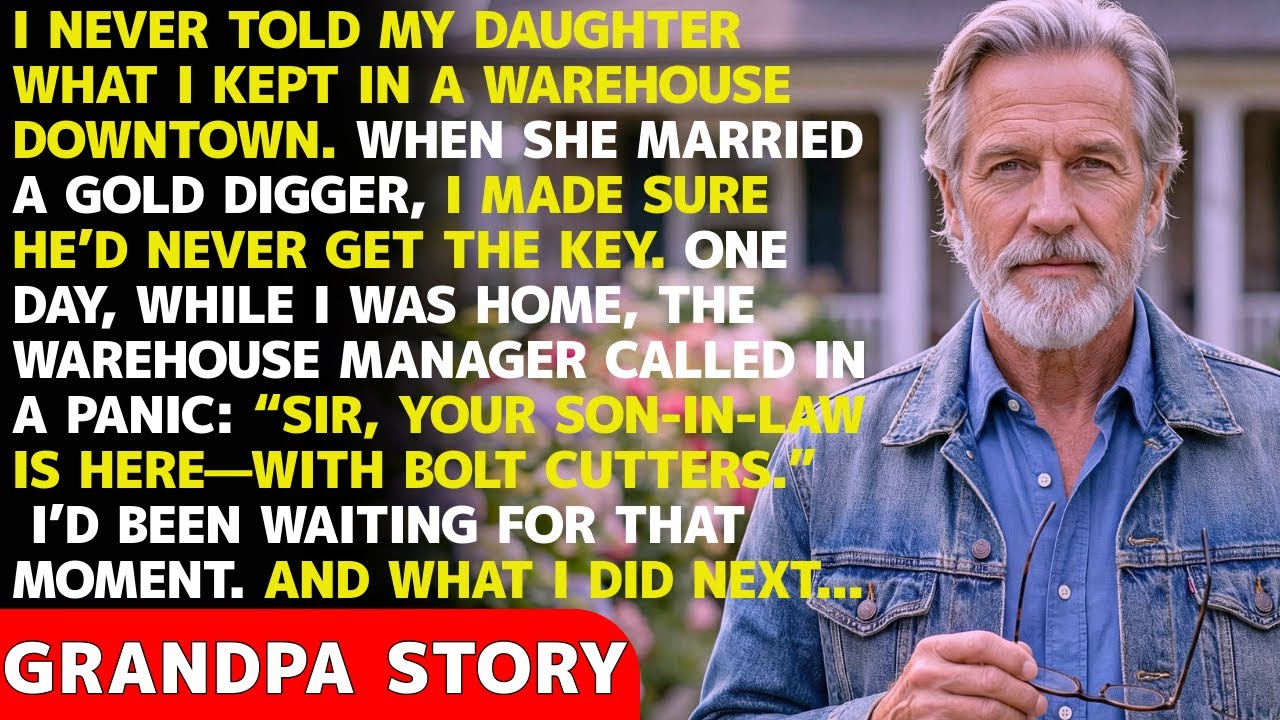 I Kept the Warehouse Secret From My Daughter. After She Married a Gold Digger, He Came for It