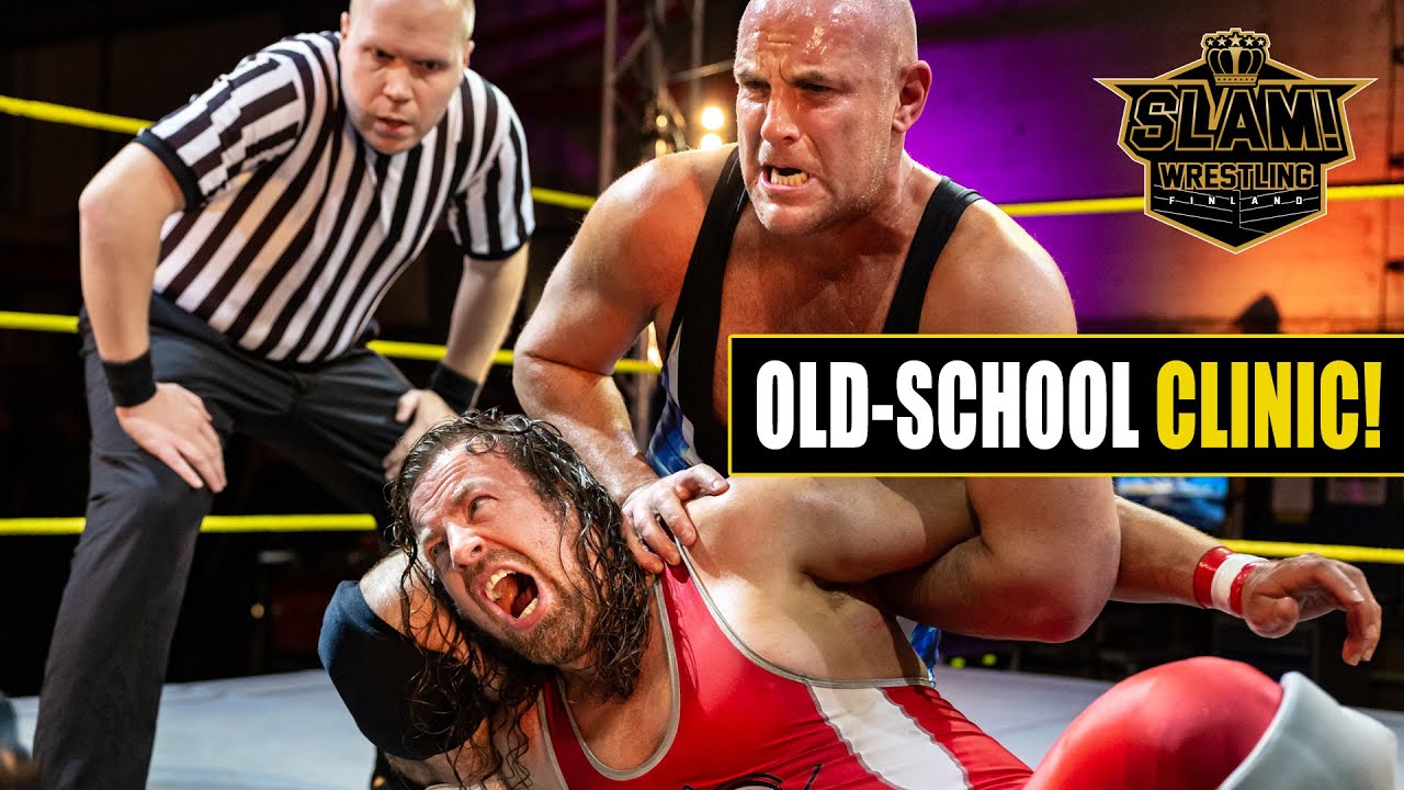 Old school wrestling clinic: 