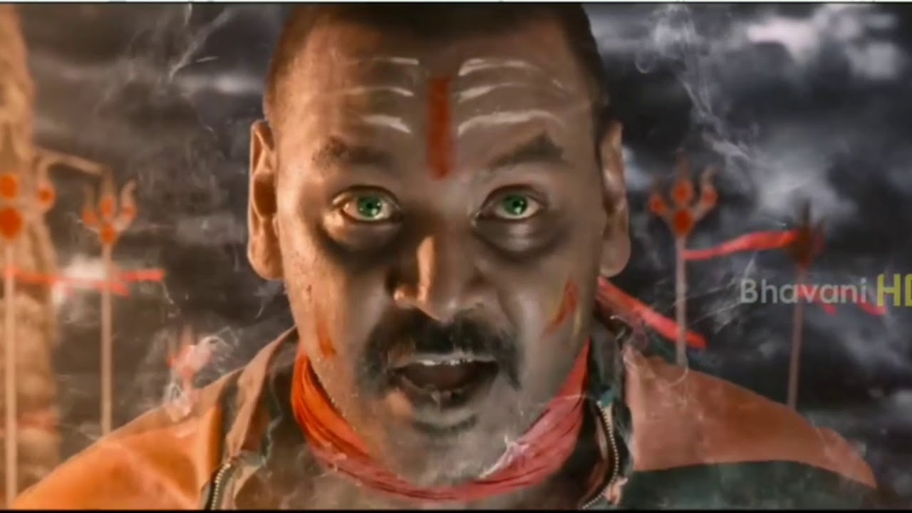 Aatmaki pretatmakhi yuddam Dialogue || Ganga (Muni-3) Dialogue ||Raghava Lawrence || Telugu Horror