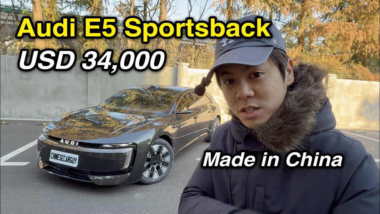 Я протестировал единственный в мире китайский Audi — E5 Sportsback (обзор).