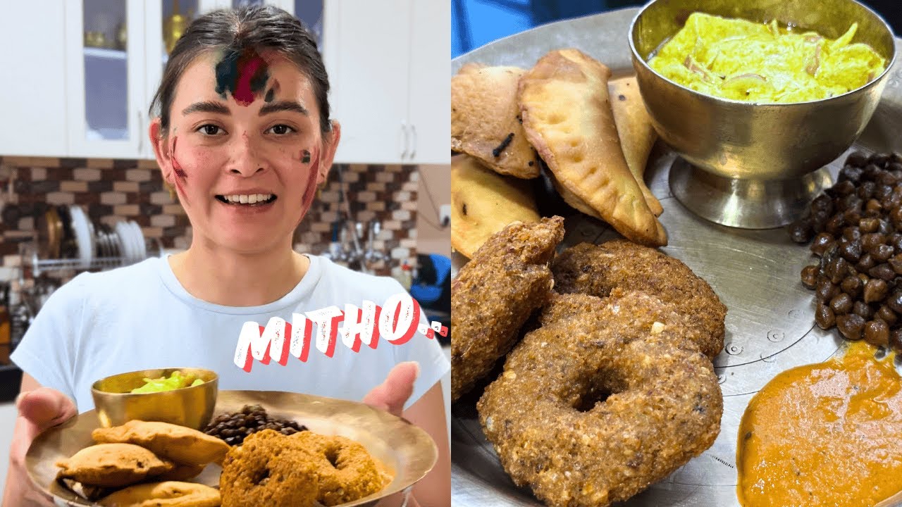 Holi Special Khana | Anil and Maya