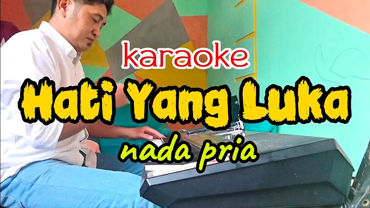 Hati yang Luka RJ - karaoke nada pria [ betharia sonata ]