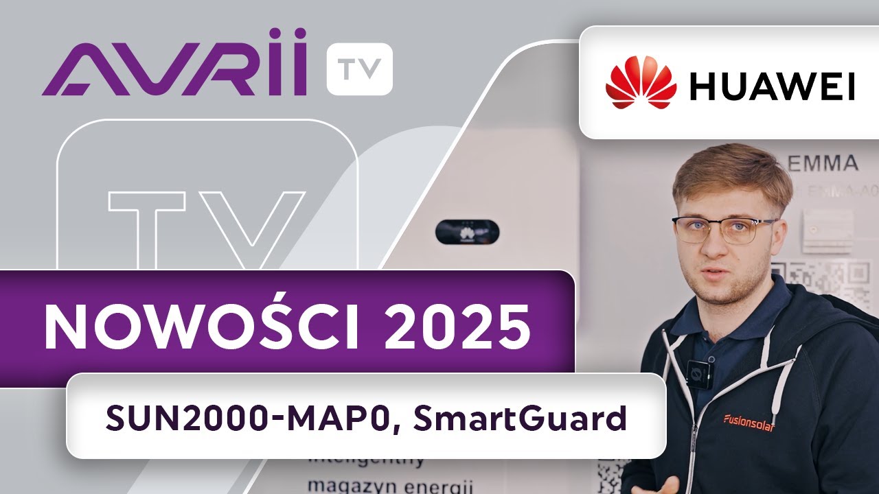Falownik SUN2000-MAP0 I SmartGuard - Huawei zaprezentował nowości na ENEX 2025.