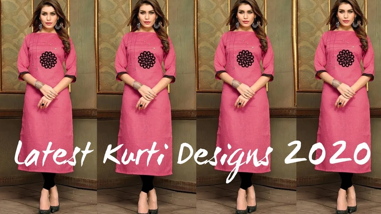 Latest kurti Designs 2020 #kurtis || Kurtis For College And Office Girls || by Look Stylish
