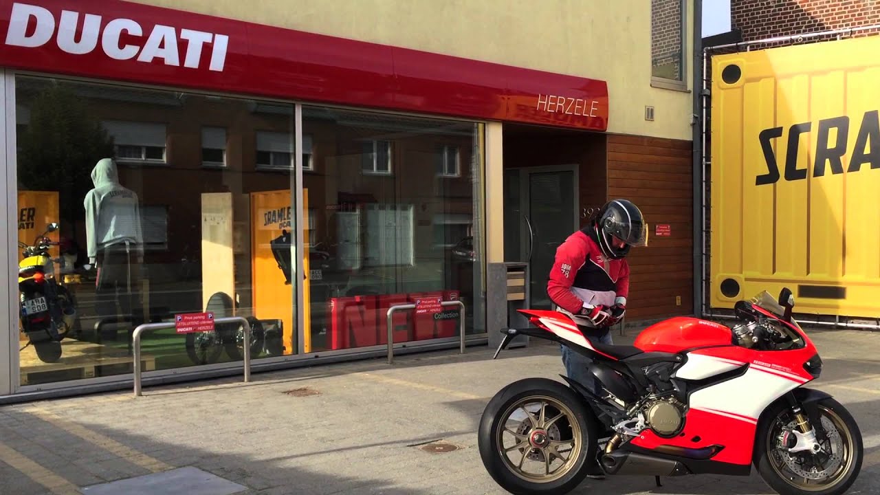 Test 1 Ducati 1199 Superleggera @ Ducati Herzele