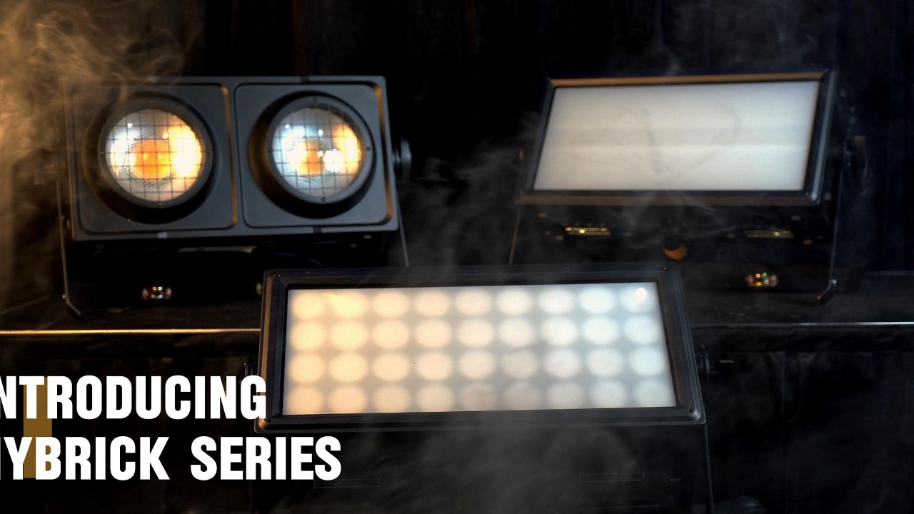 HYBRICK SERIES by Event Lighting - Wash, Effects and Blinder lights