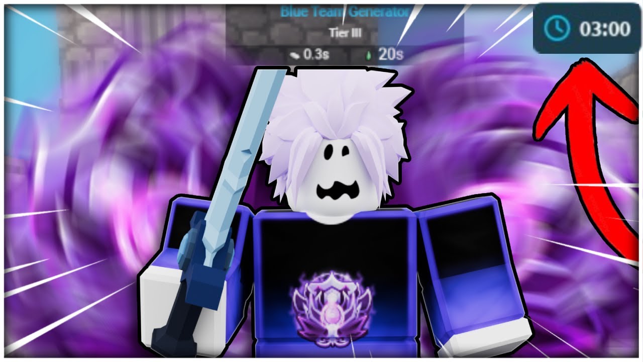I Got 3 MINUTE TIER 3 Against A HACKER In Roblox Bedwars Ranked