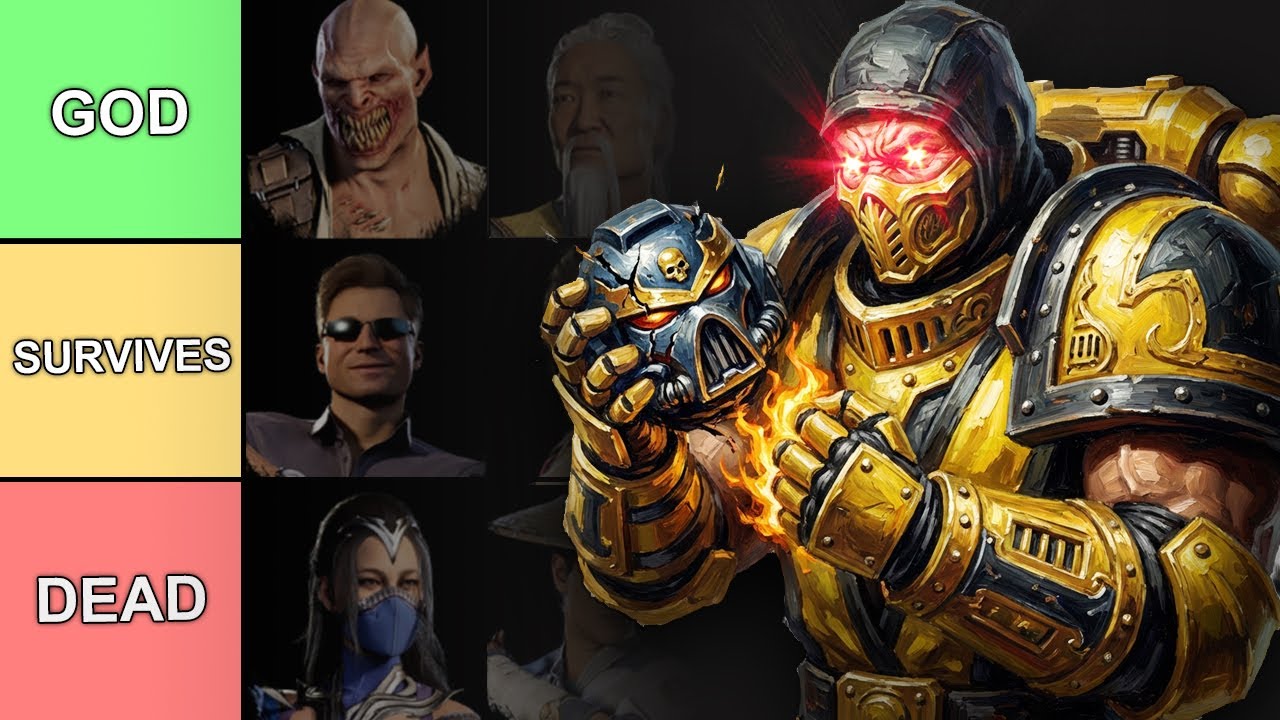 Could MORTAL KOMBAT Characters Survive WARHAMMER 40K?!