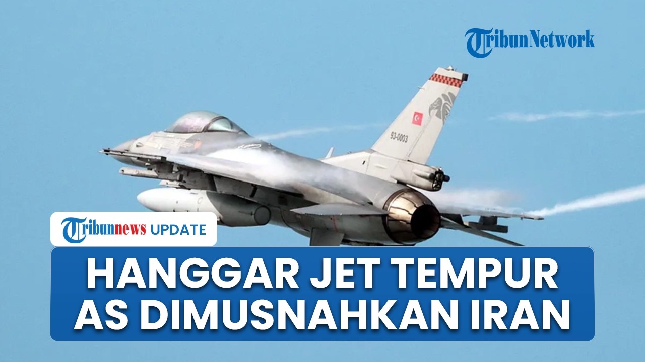 Hanggar Jet Tempur F-36 & F-16 AS di Arab Saudi Remuk Digempur Iran, Tanker Bahan Bakar Ikut Meledak